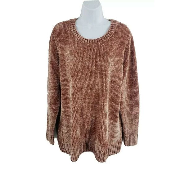 Orvis Womens Sweater Size XL Pink Chenille  New - Picture 13 of 14